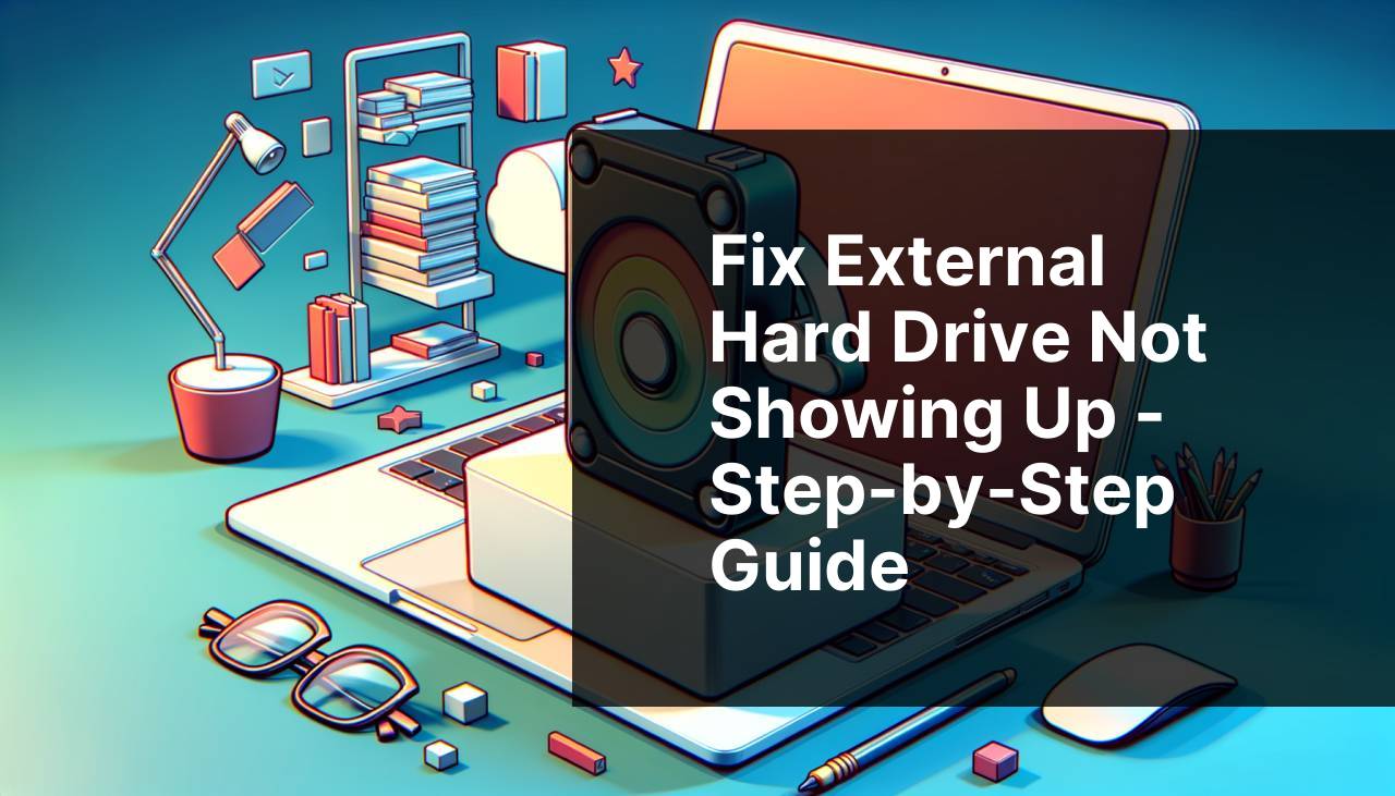 Fix External Hard Drive Not Showing Up StepbyStep Guide