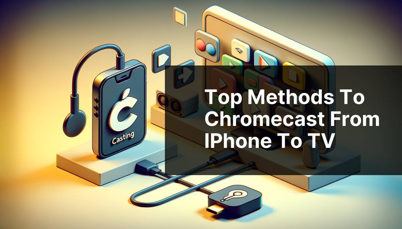 Top Methods to Chromecast from iPhone to TV - How To Cast From Iphone To Tv With Chromecast