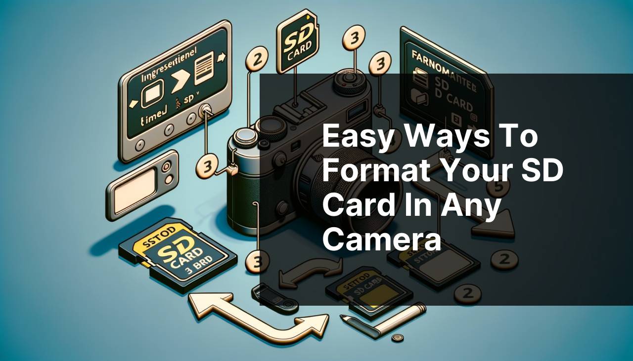 Easy Ways to Format Your SD Card in Any Camera