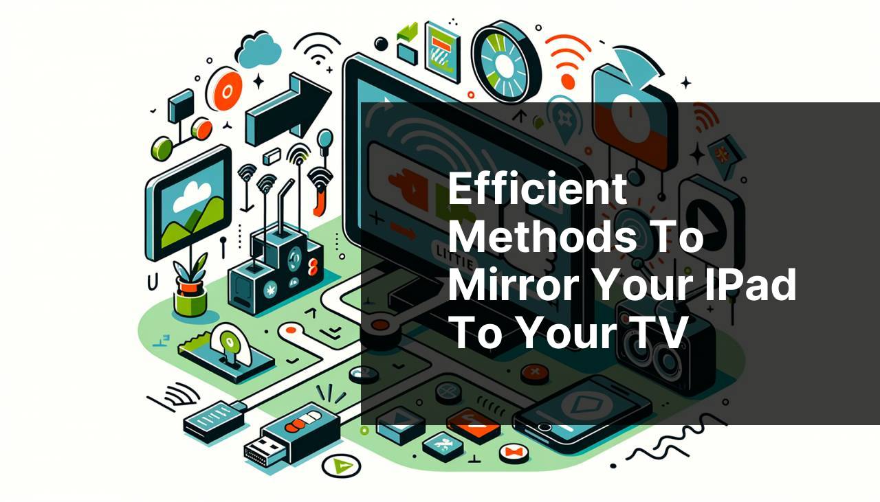 Efficient Methods to Mirror Your iPad to Your TV