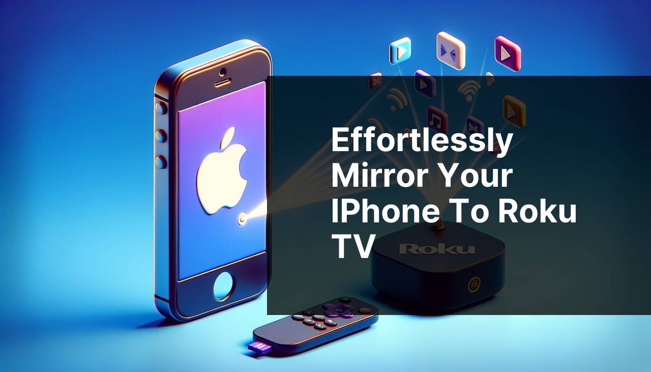 Effortlessly Mirror Your iPhone to Roku TV