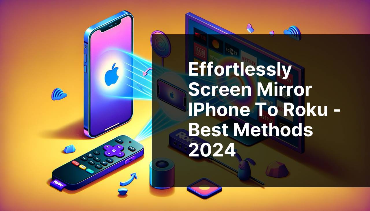 Effortlessly Screen Mirror iPhone to Roku - Best Methods 2024
