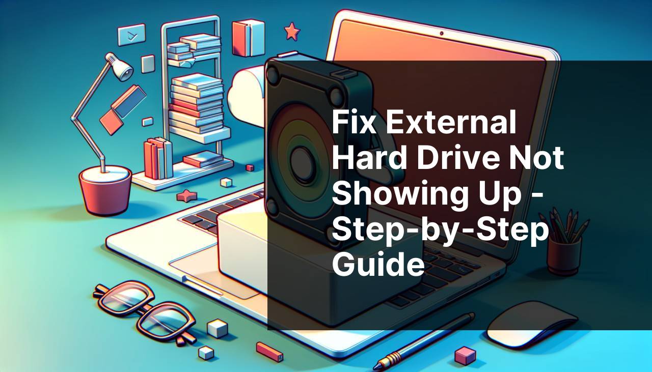 Fix External Hard Drive Not Showing Up - Step-by-Step Guide