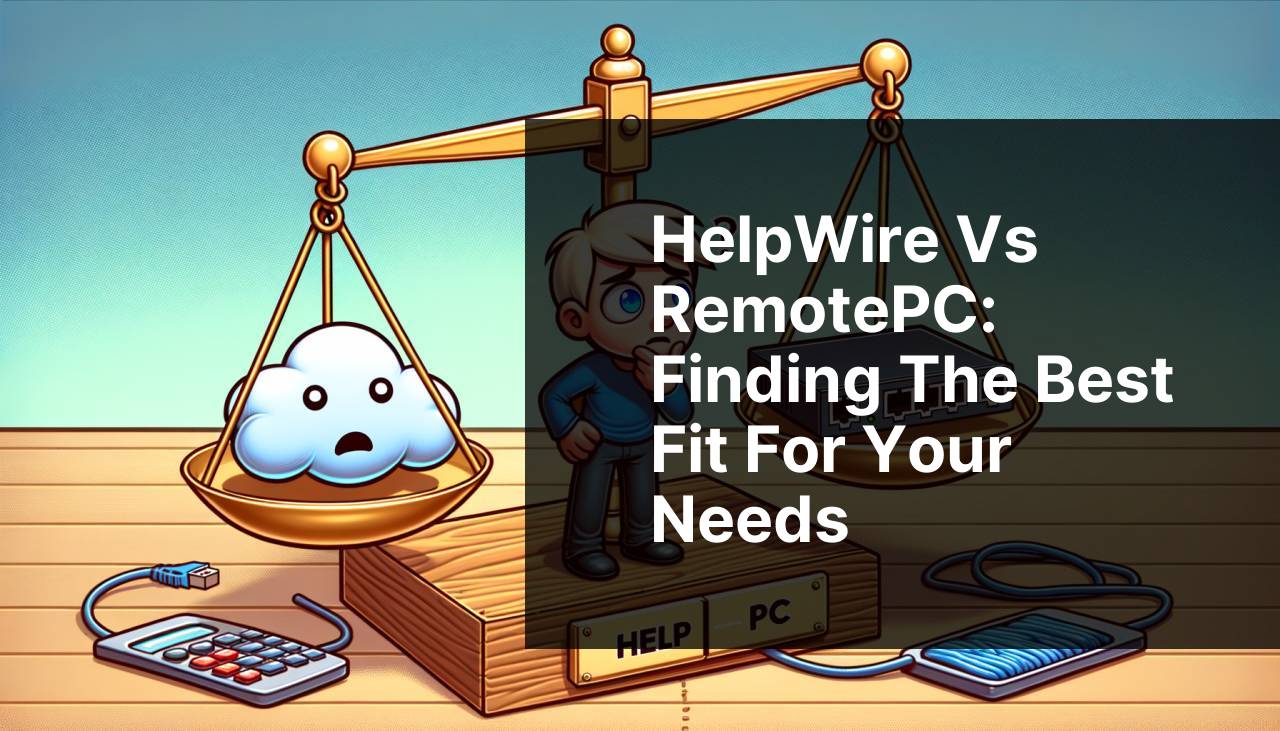 HelpWire vs RemotePC: Finding the Best Fit for Your Needs