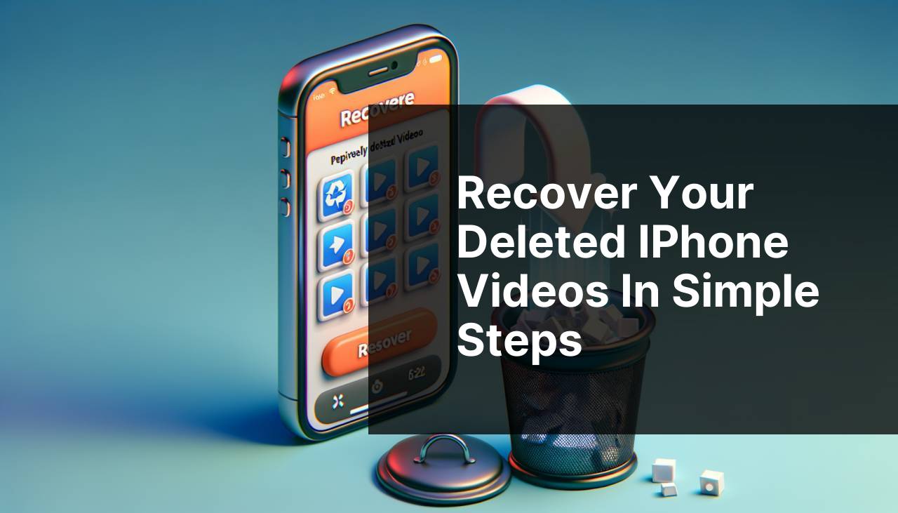 Recover Your Deleted iPhone Videos in Simple Steps