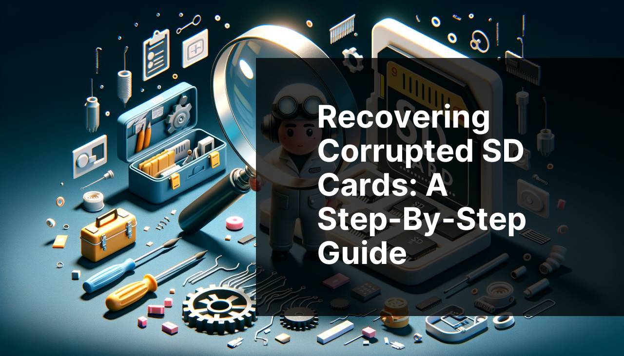 Recovering Corrupted SD Cards: A Step-By-Step Guide