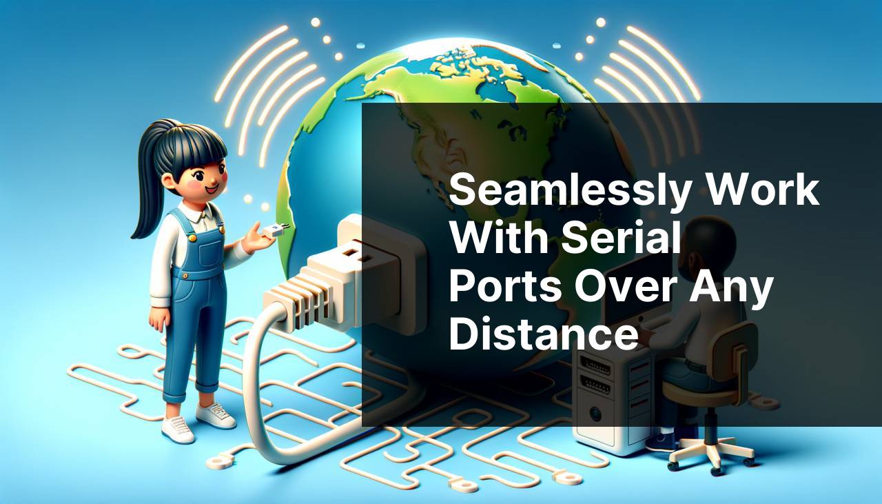 Seamlessly Work with Serial Ports Over Any Distance