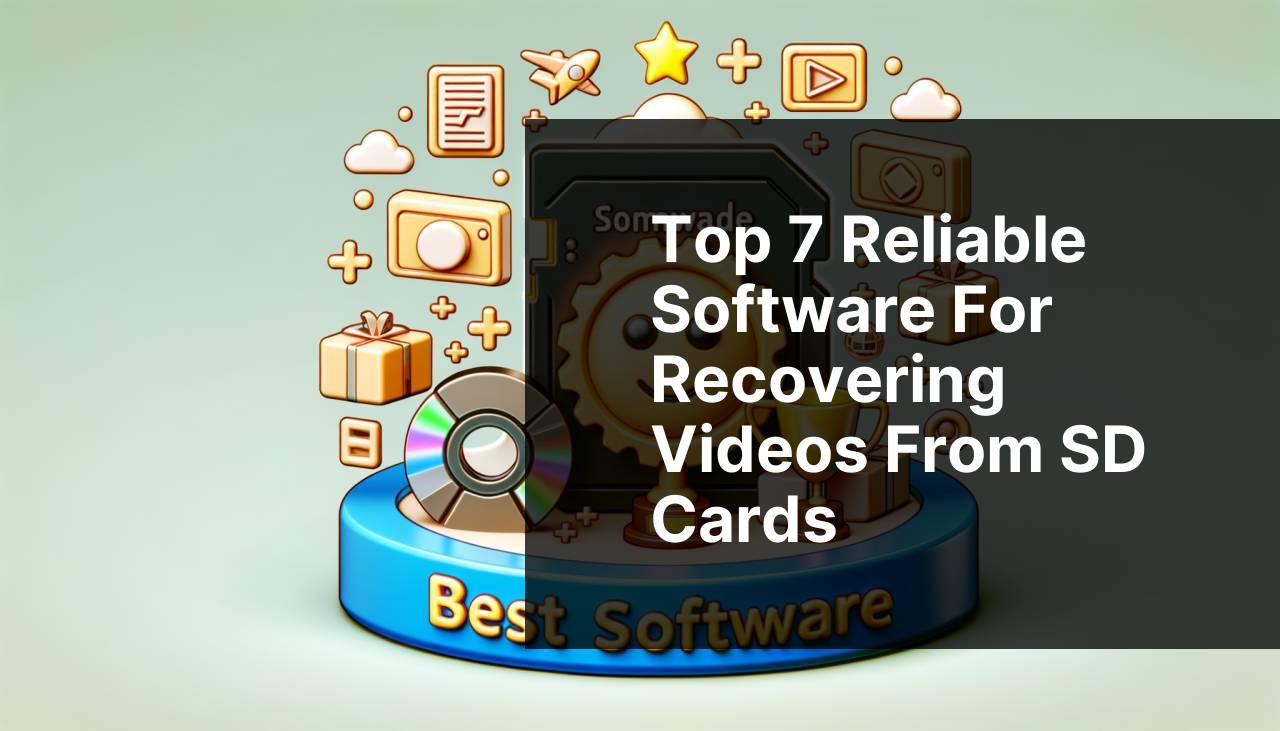 Top 7 Reliable Software for Recovering Videos from SD Cards