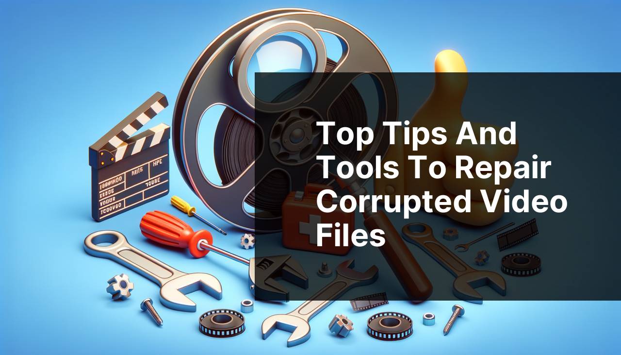 Top Tips and Tools to Repair Corrupted Video Files