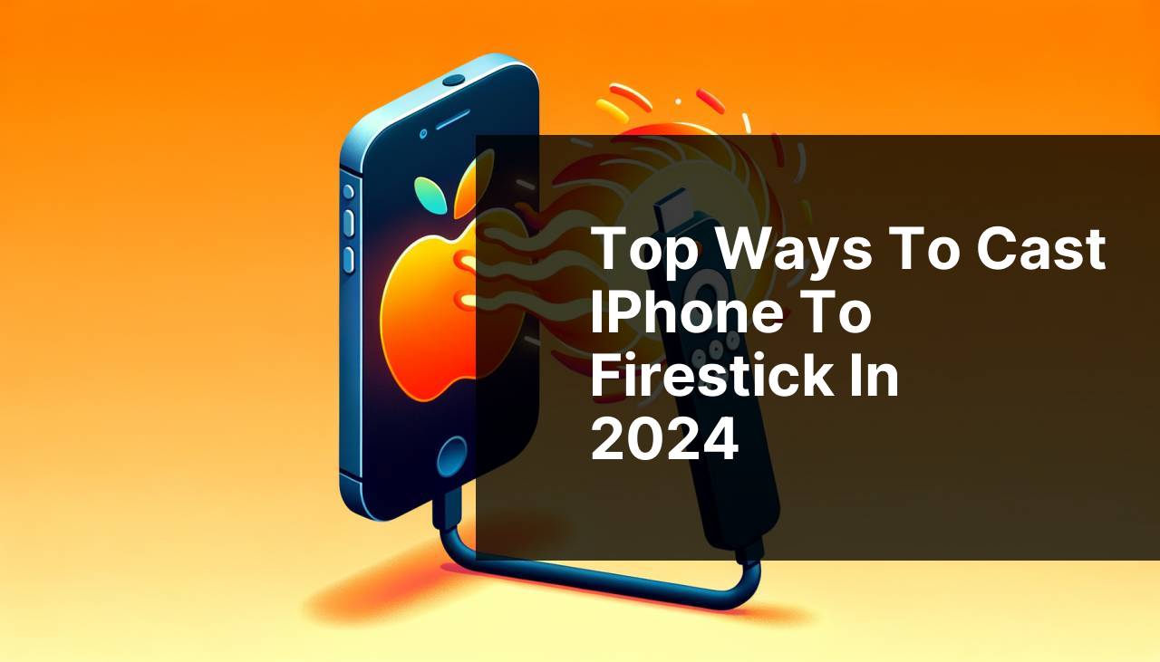 Top Ways to Cast iPhone to Firestick in 2024