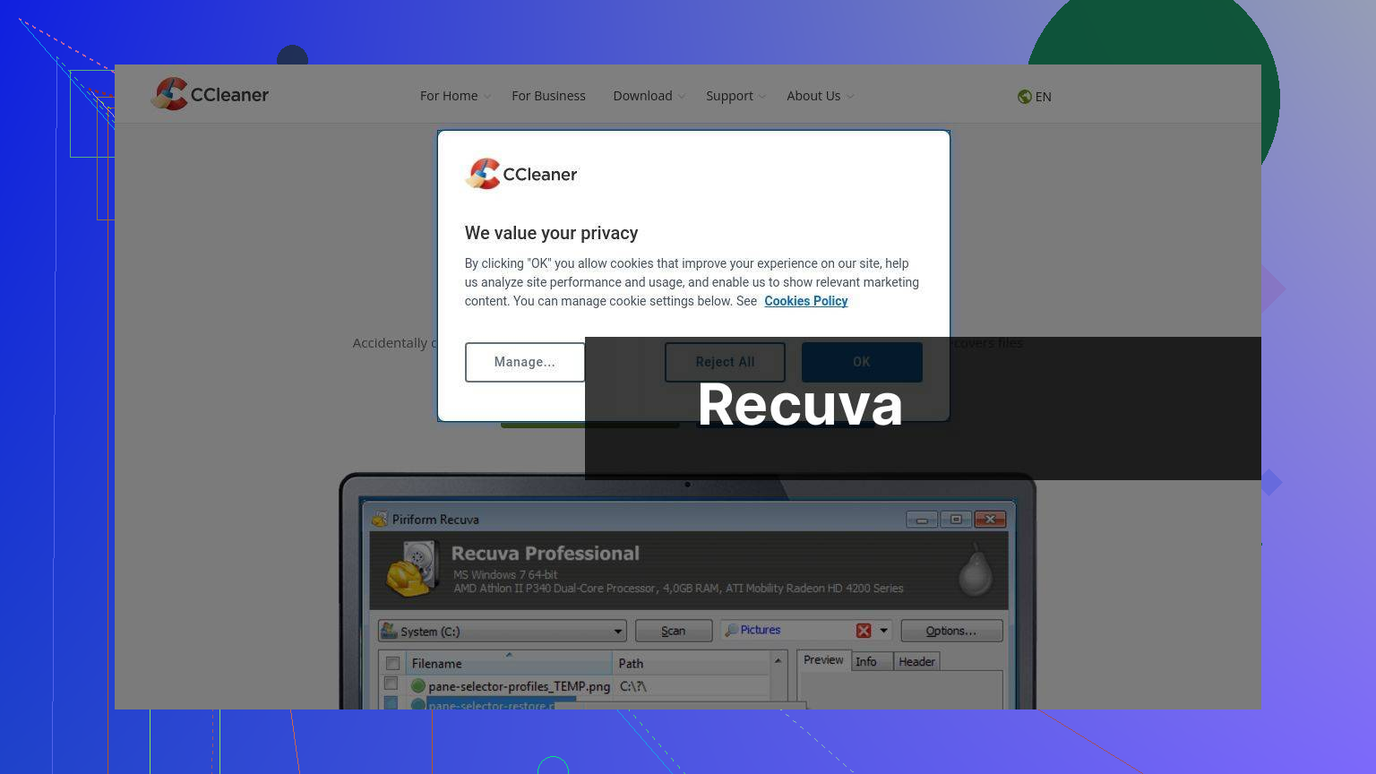 https://www.ccleaner.com/recuva screenshot