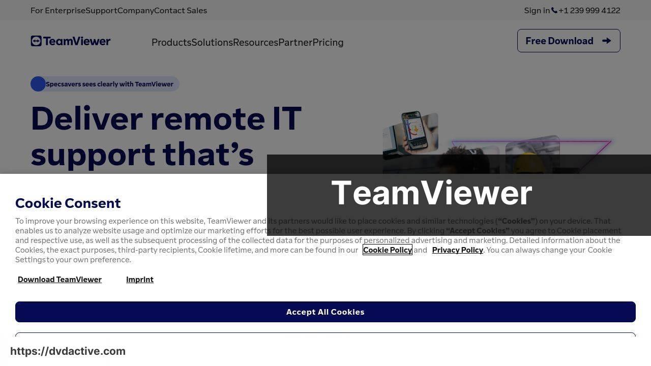 https://www.teamviewer.com/ screenshot